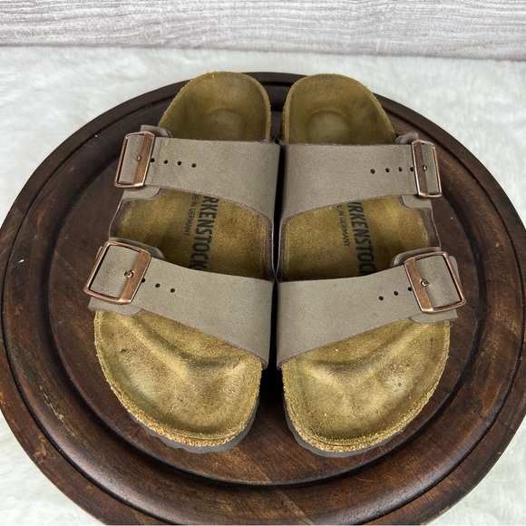 Birkenstock Women’s Arizona Mocca Strap Sandals Size 36 Narrow Fit - Picture 3 of 10